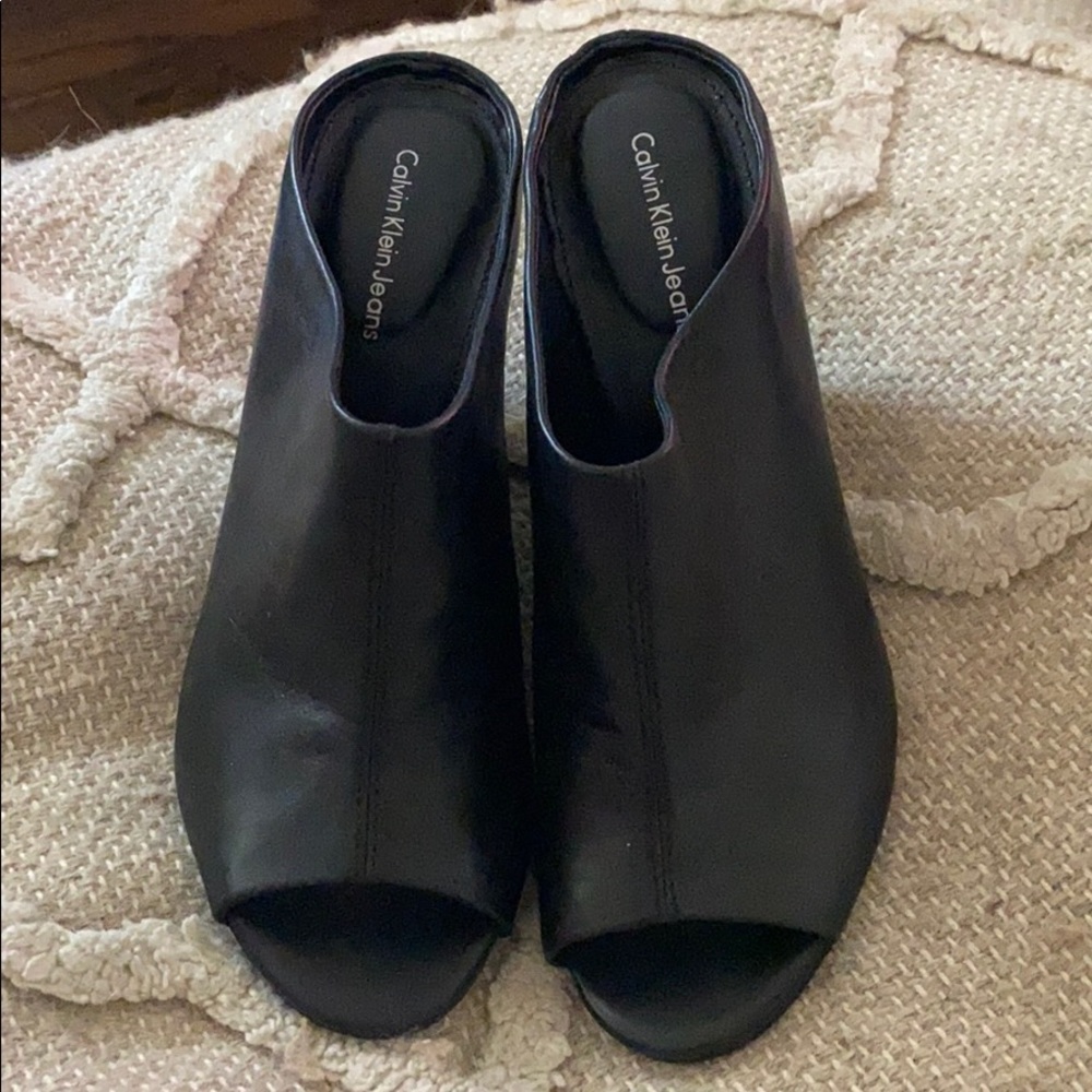 Calvin Klein wedge heel